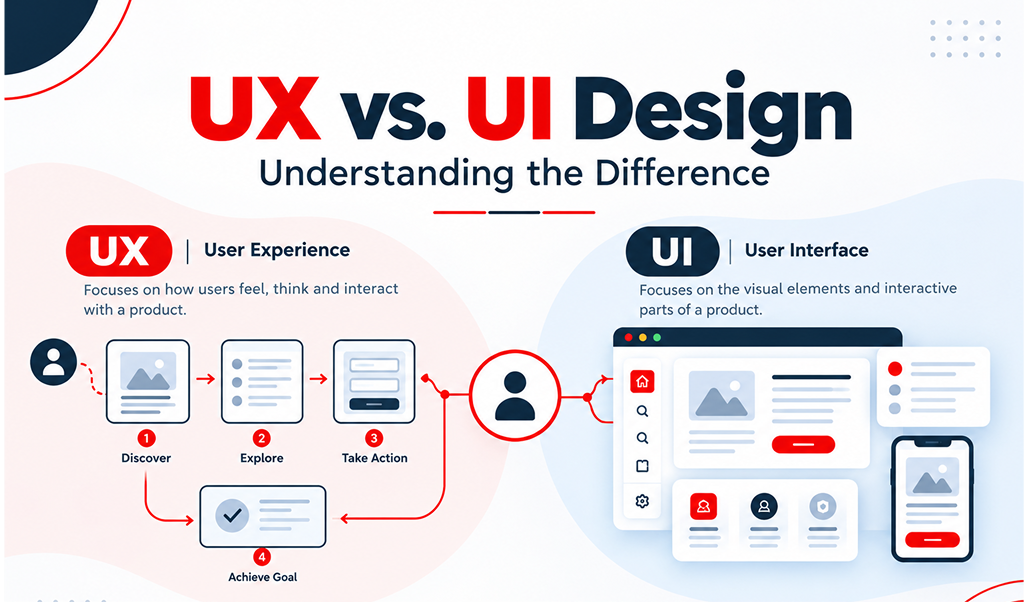 Explain UX Vs. UI Design: Understanding The Difference